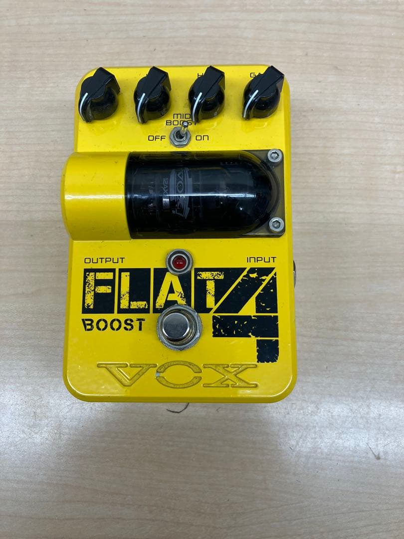 VOX FLAT4 BOOSTER 真空管 ブースター オーバードライブ