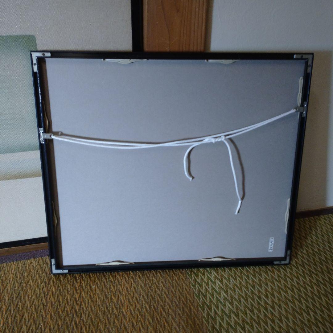 きりえ 切り絵 あさだひろし 浅田広志 景色 額付き