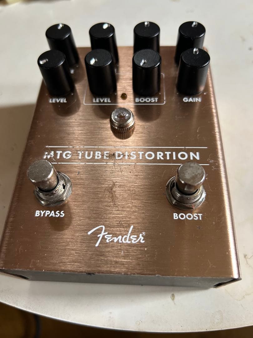 Fender MTG tube distortion 真空管搭載