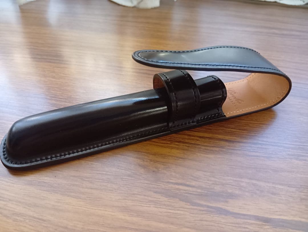 ブレイリオ ペンケース 1本差し コードバン