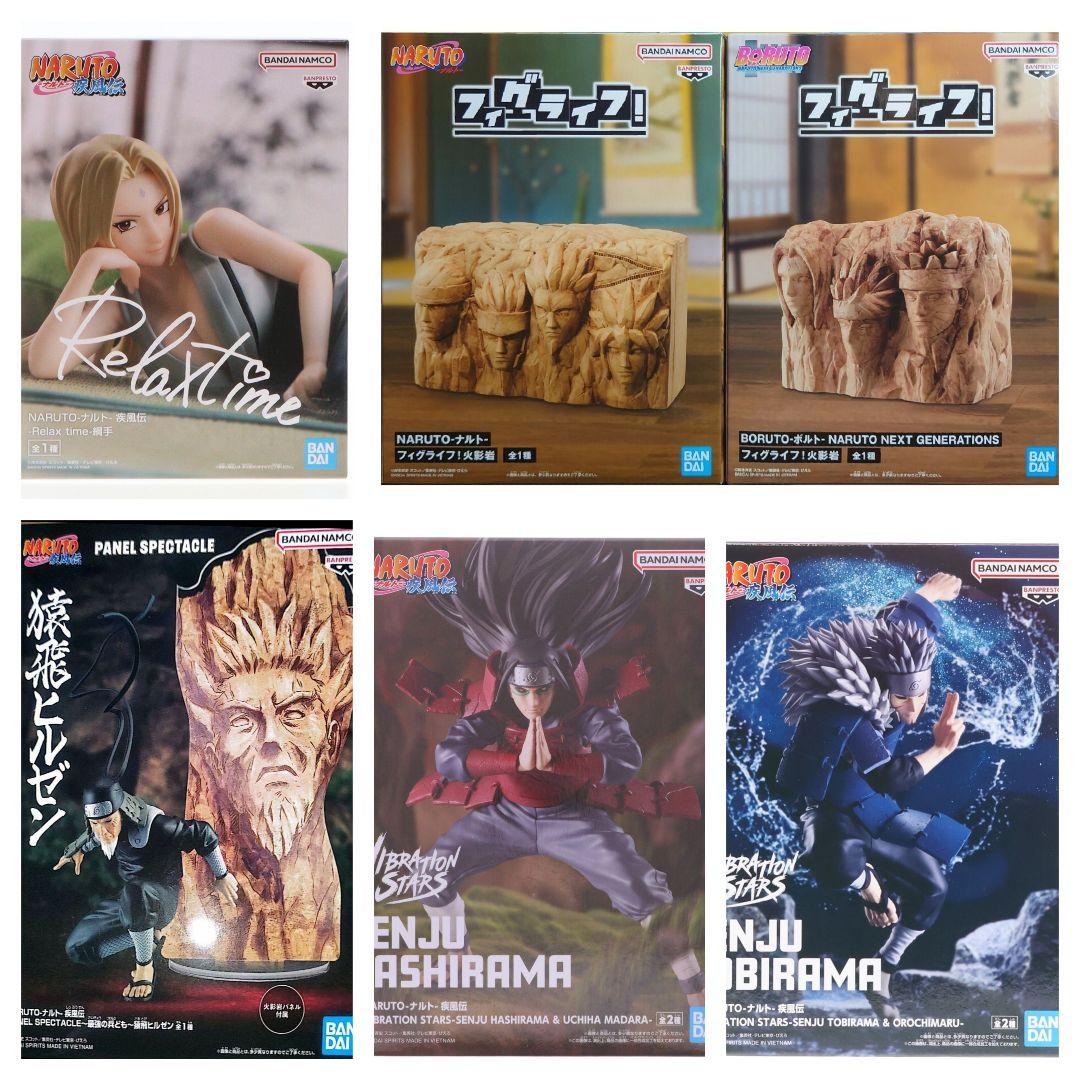 NARUTO 25th Anniversary フィギュアセット 火影岩