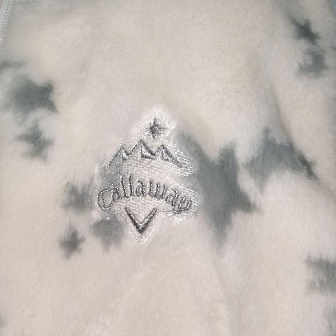 ふわふわ暖かいファー素材セットアップ ベスト＆スカート星柄Callaway