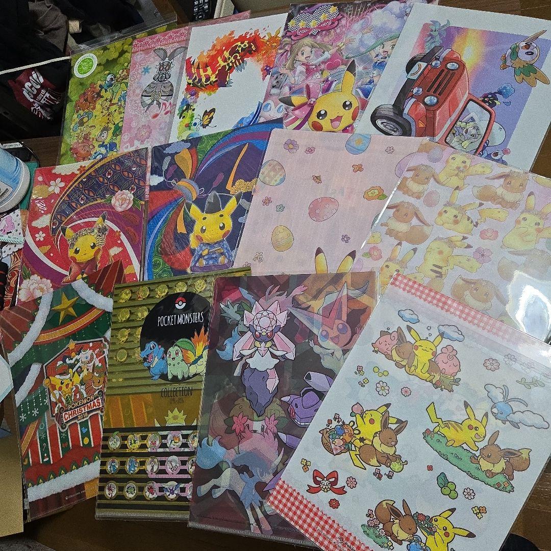 ポケモン　クリアファイルまとめ売り　約100枚