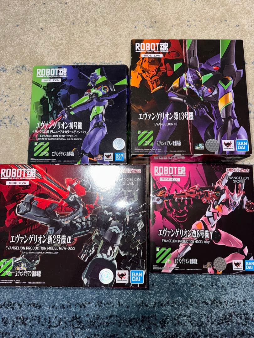 ロボット魂 エヴァンゲリオン セット