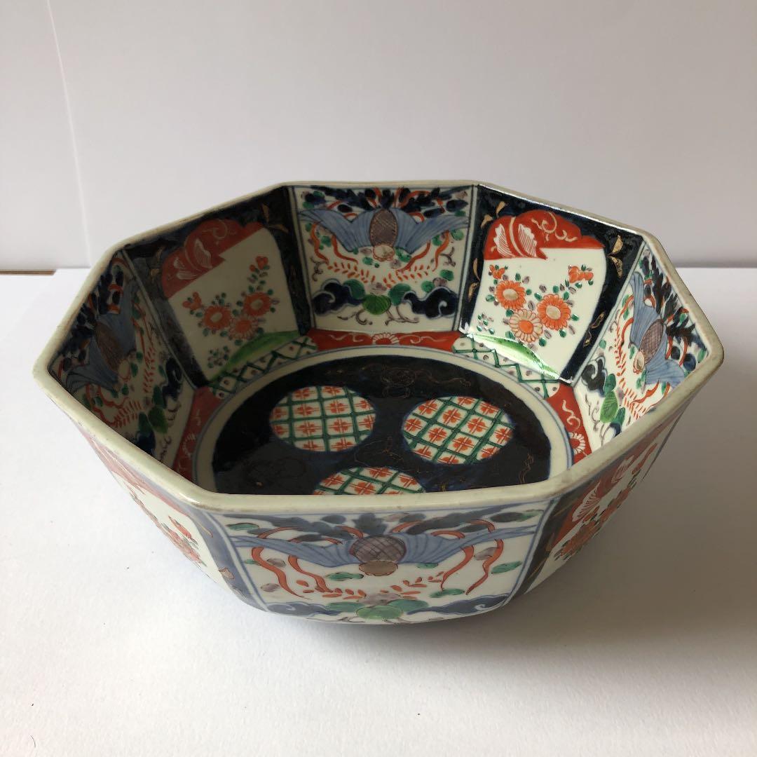 古伊万里 八角鉢