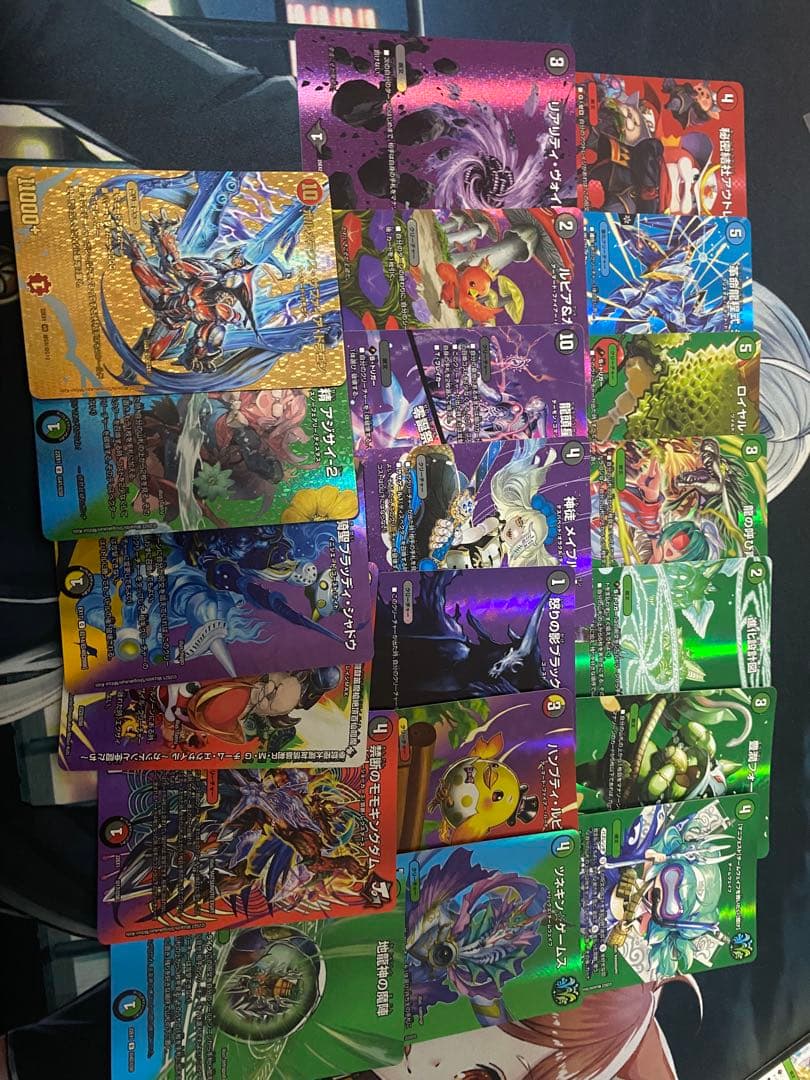 4c天門デッキパーツ 宇宙妖精エリンギ 赤青白鬼羅スター デュエマまとめ売り