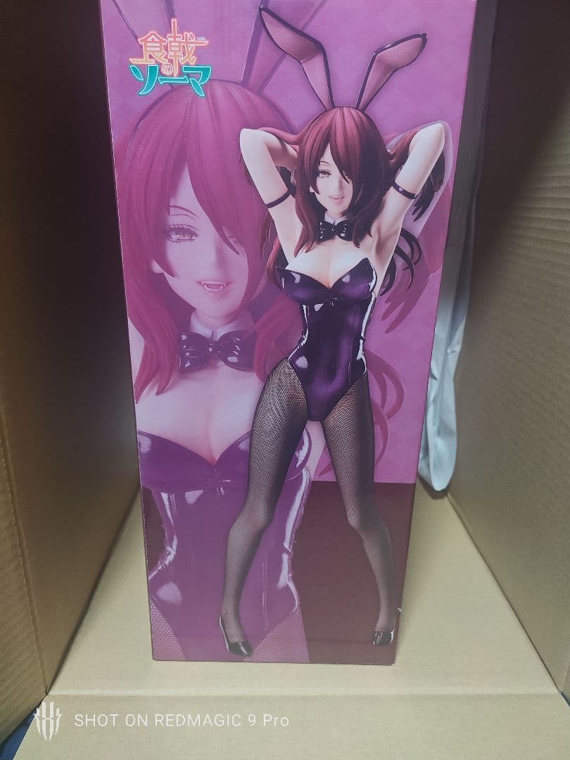 ポ*ポ様 食戟のソーマ　小林竜胆 バニー　フィギュア　2種　FREEing　1/