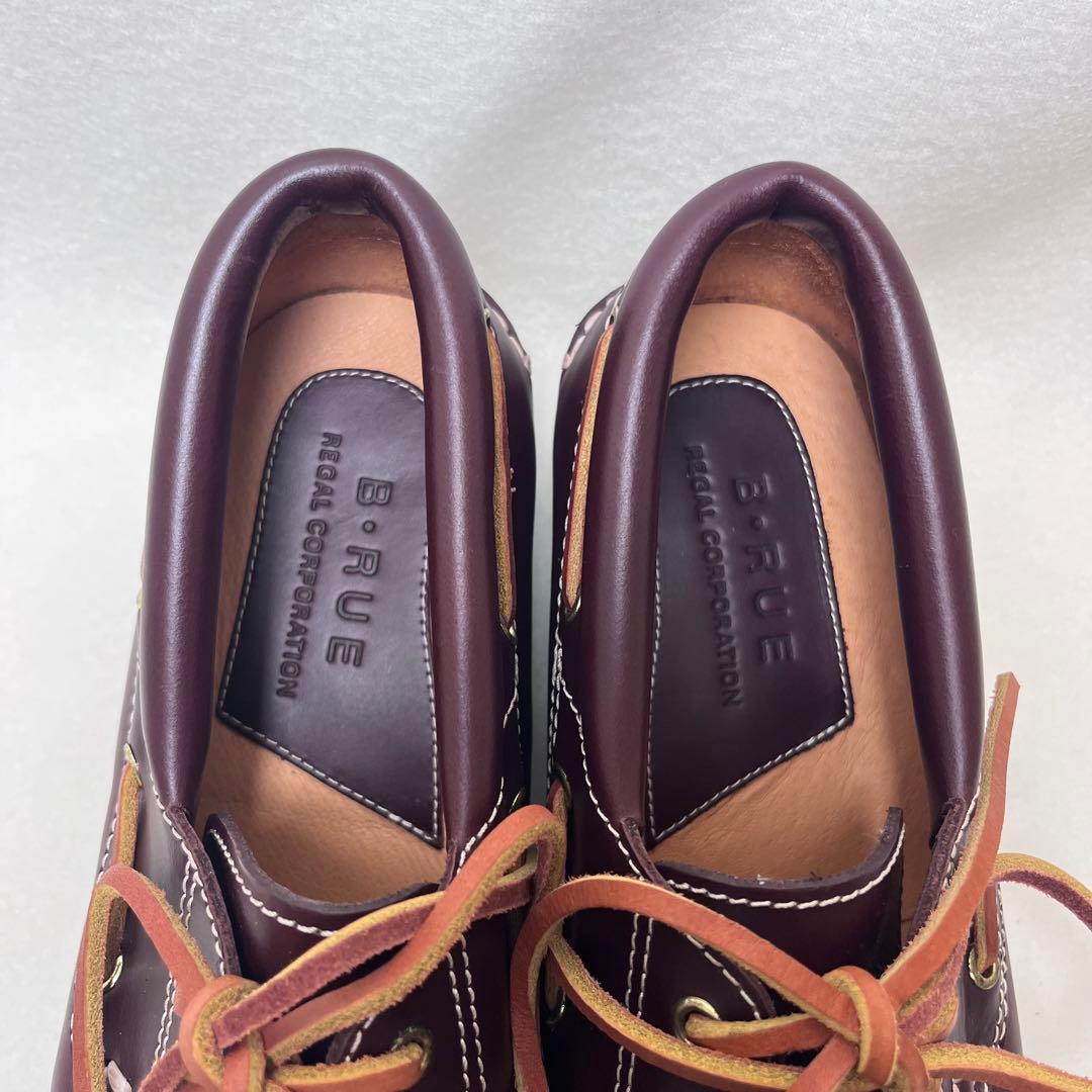 ☆未使用級☆ REGAL リーガル モカシン デッキシューズ 3eye 25.5