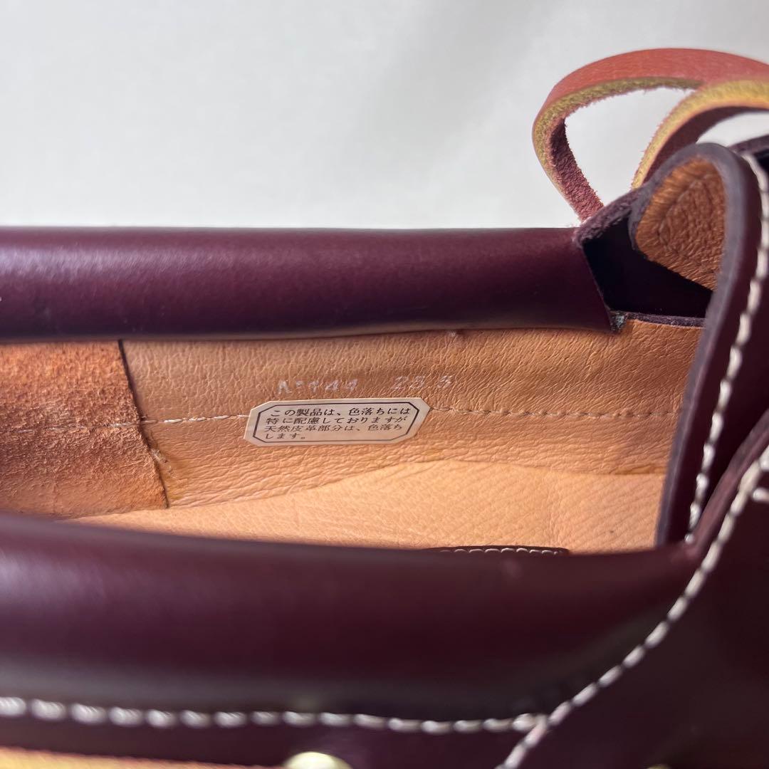 ☆未使用級☆ REGAL リーガル モカシン デッキシューズ 3eye 25.5