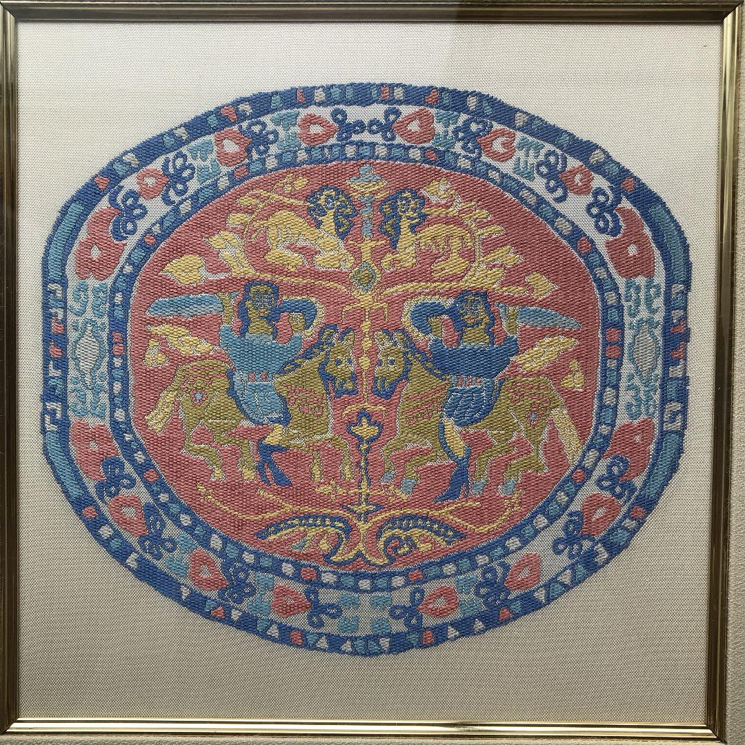 ⚠️1/4値下げ⚠️川島織物 刺繍 額縁