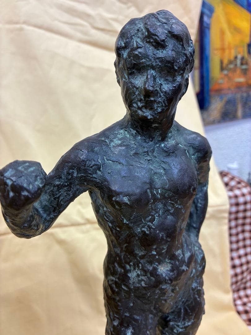 ミ*ユ様 勲四等旭日小綬章受賞 彫刻家【小森邦夫】ブロンズ