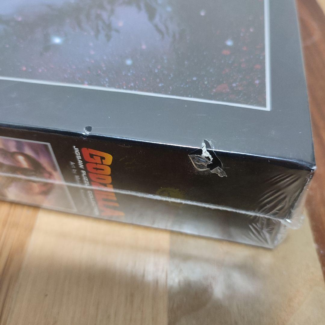 ゴジラ　メルトダウン　ジグソーパズル　1000ピース　光るパズル