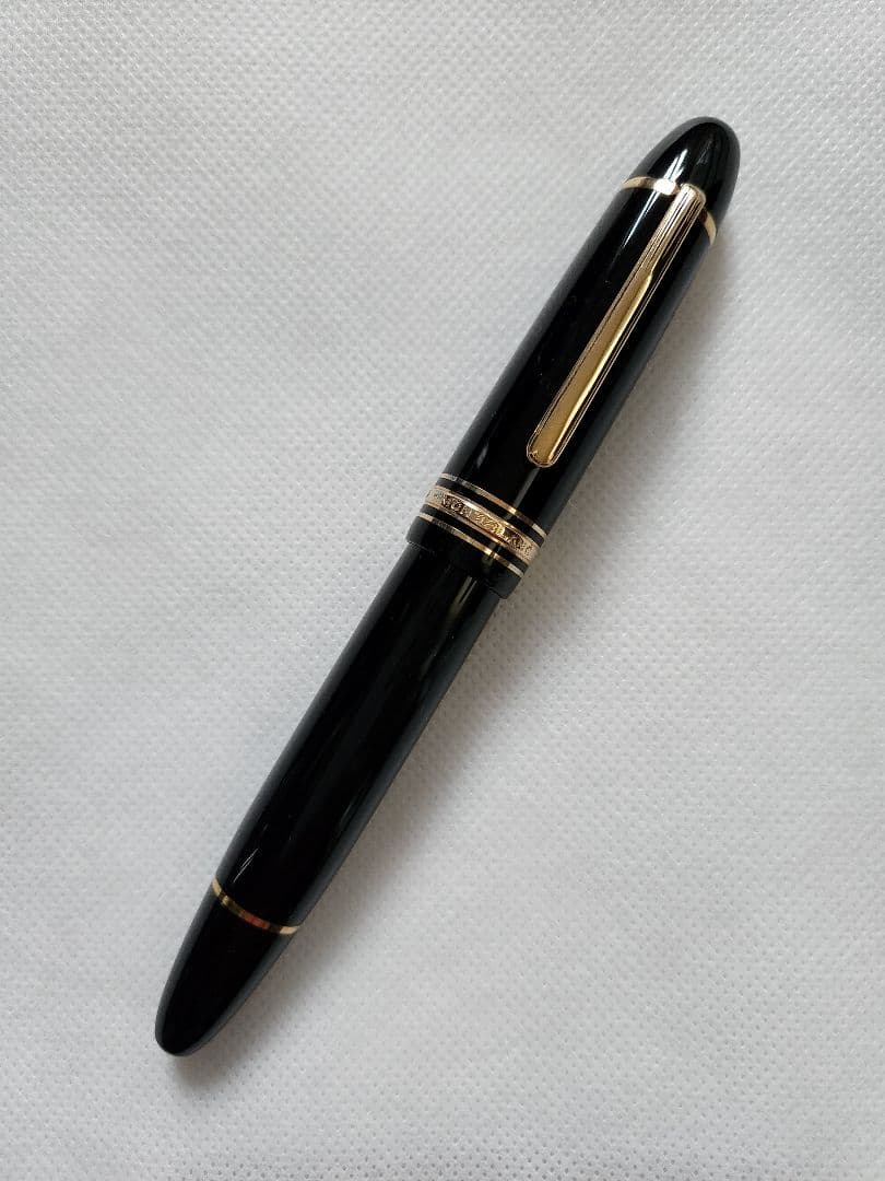 【未使用品】 70年代 モンブラン 149 14C（F）細字 エボナイト二段芯