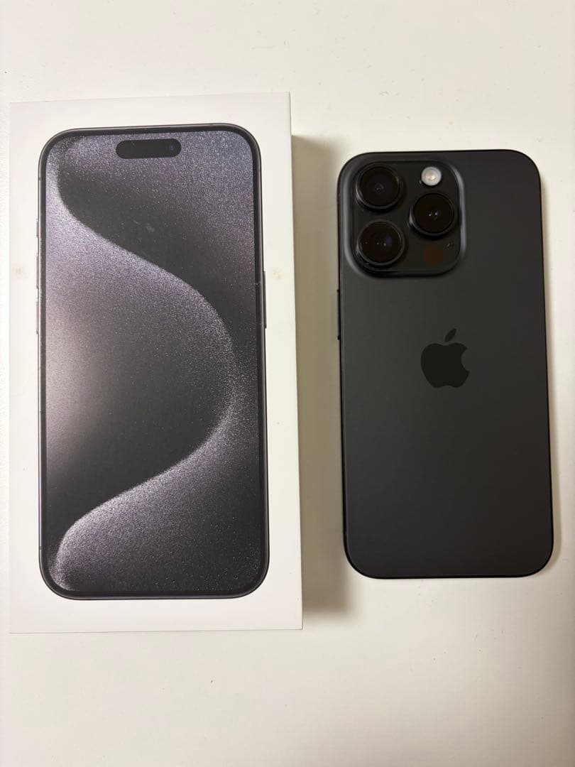 携帯電話本体 iPhone15pro