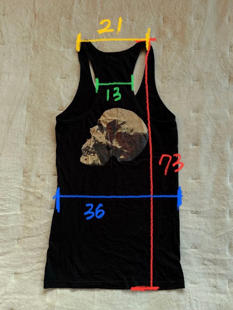 LGB タンクトップ　スカル