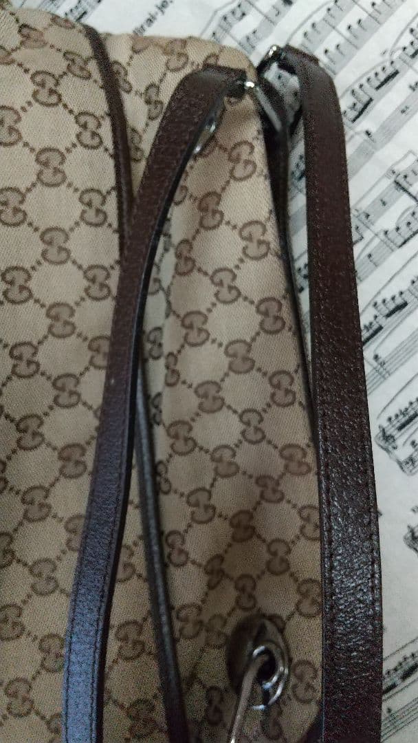 GUCCIグッチ２本手バッグ美品