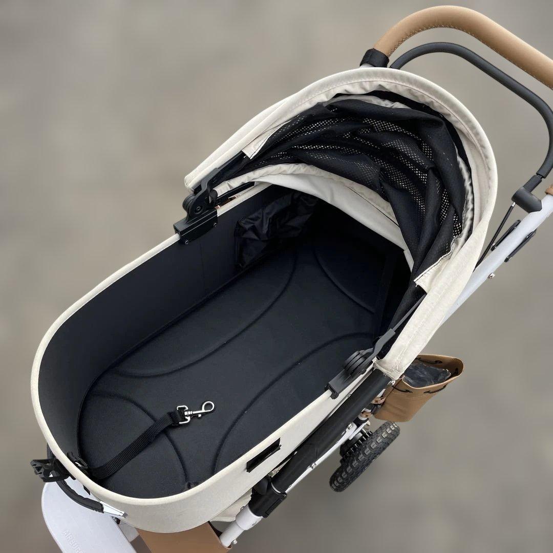 エアバギー　ドーム３　ペットカート　アーバンホワイト