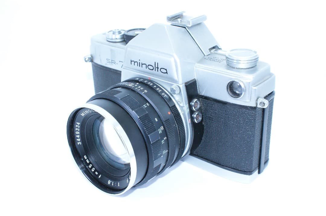 フィルムカメラ MINOLTA SR-7(+ROKKOR-PF 55mm F1.8)#330