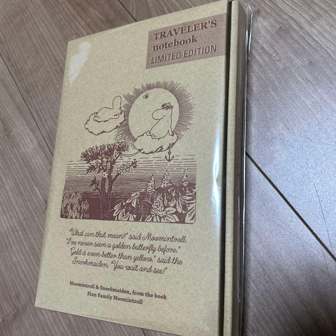 新品未開封　travellers notebook ムーミン一家　限定