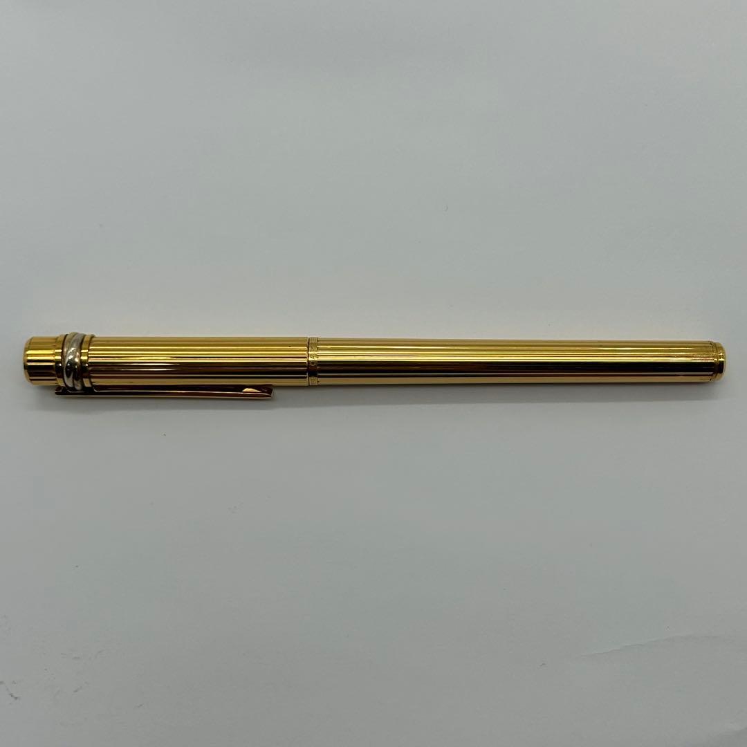 cartier カルティエ　ペン　筆記用具　トリニティ　キャップ式　ボールペン