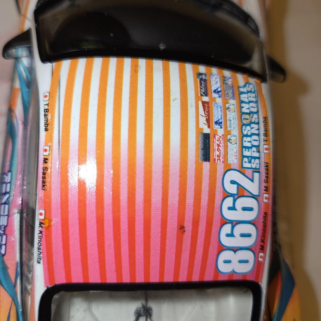 フジミ 初音ミク ポルシェ911 GT3R プラモデル 1/24 完成品