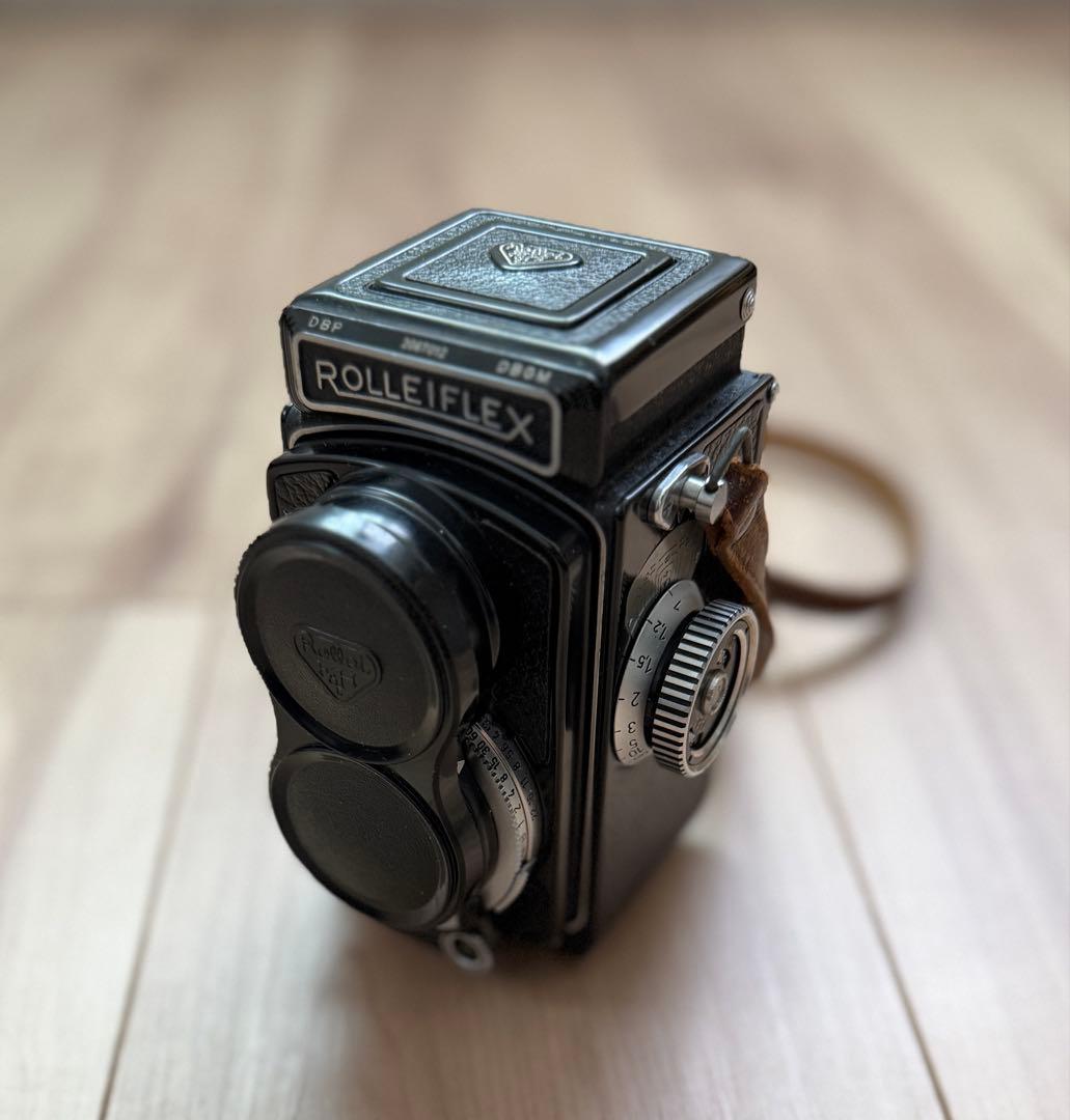 【美品】Rolleiflex 二眼レフカメラ　ベビーローライ　ブラック