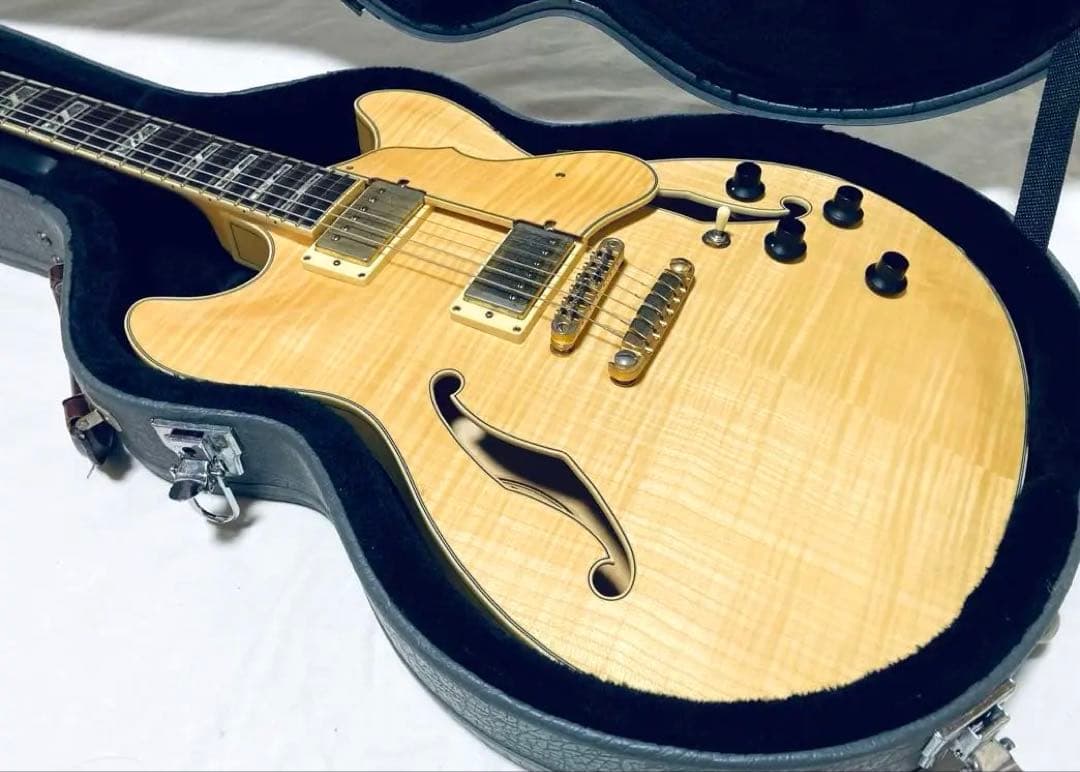 Ibanez アイバニーズ AS103-NT 高級ケース付 貴重 動作良好