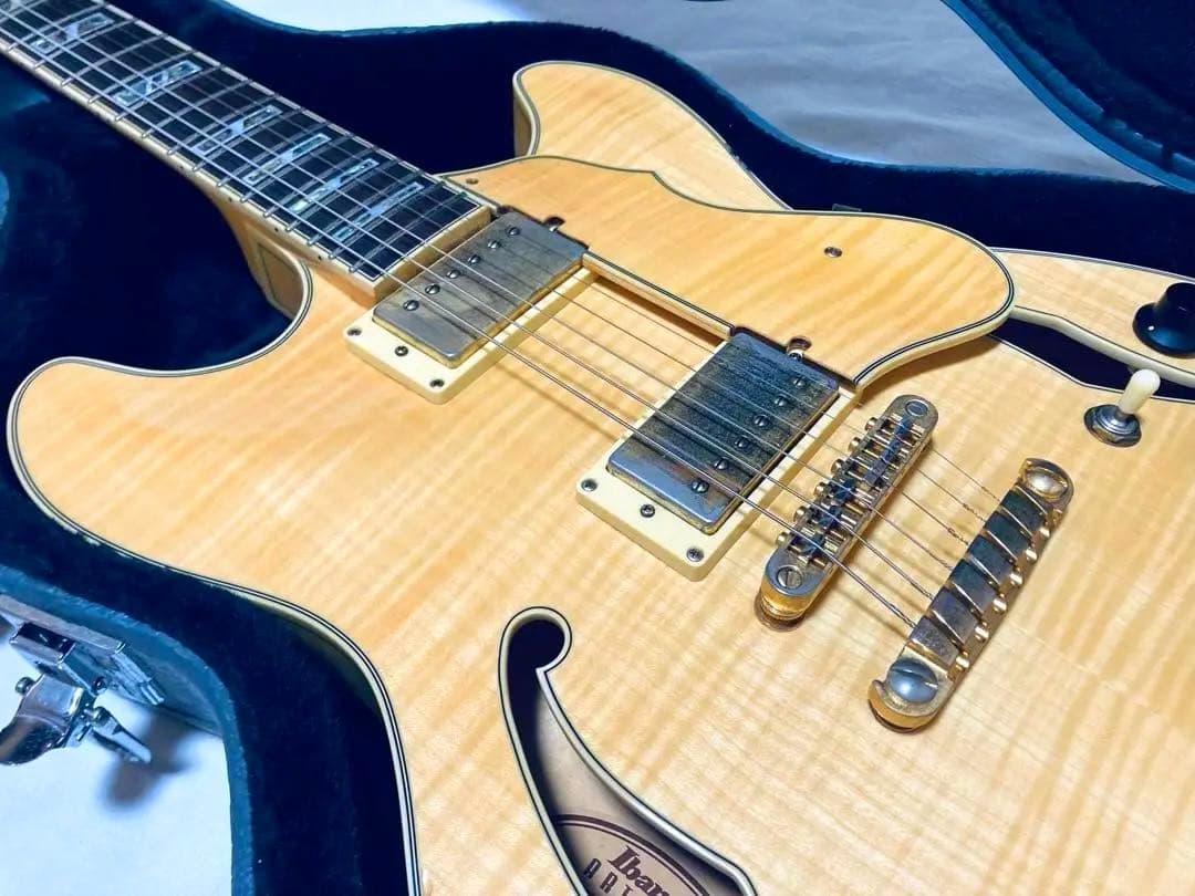 Ibanez アイバニーズ AS103-NT 高級ケース付 貴重 動作良好