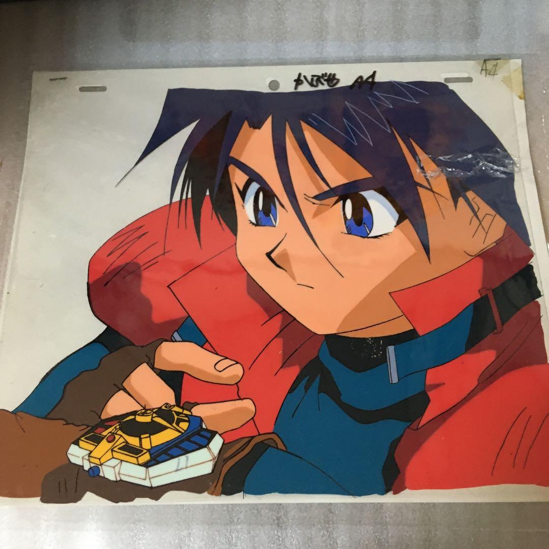 超貴重　オグロアキラ作画監督回　勇者特急マイトガイン　セル画その38