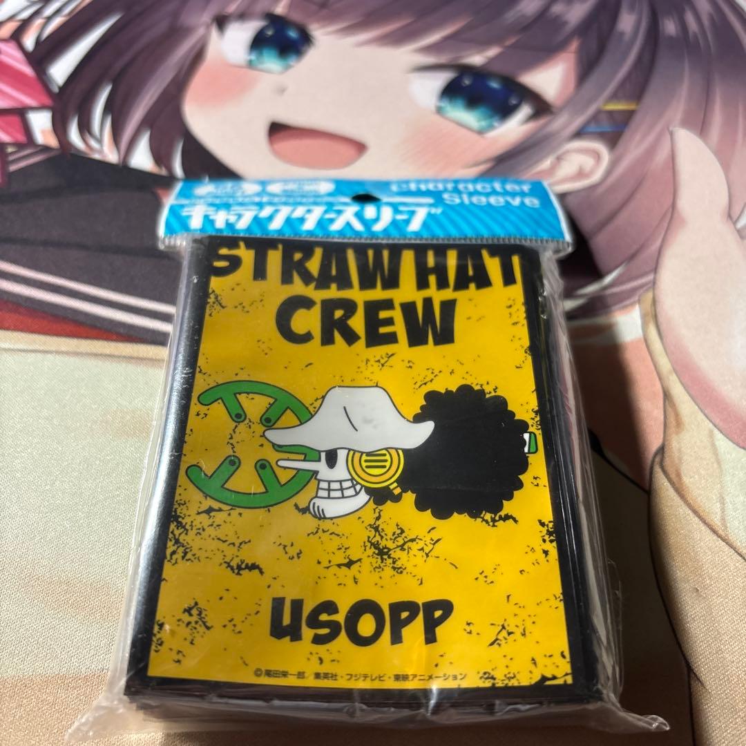 ワンピース ウソップ 海賊旗 スリーブ 1個
