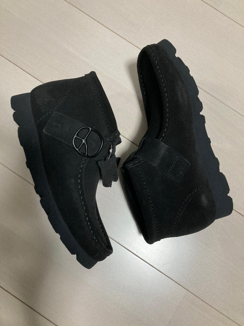 新品 NEEDLES x CLARKS Wallabee ワラビー ブーツ 7