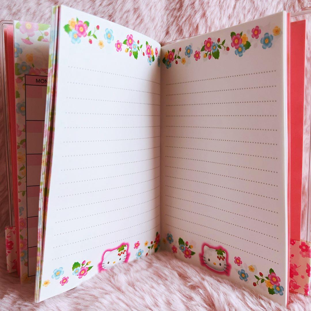 希少レア　ハローキティ　フリーダイアリー　フルーツ　ハナ　2001 サンリオ