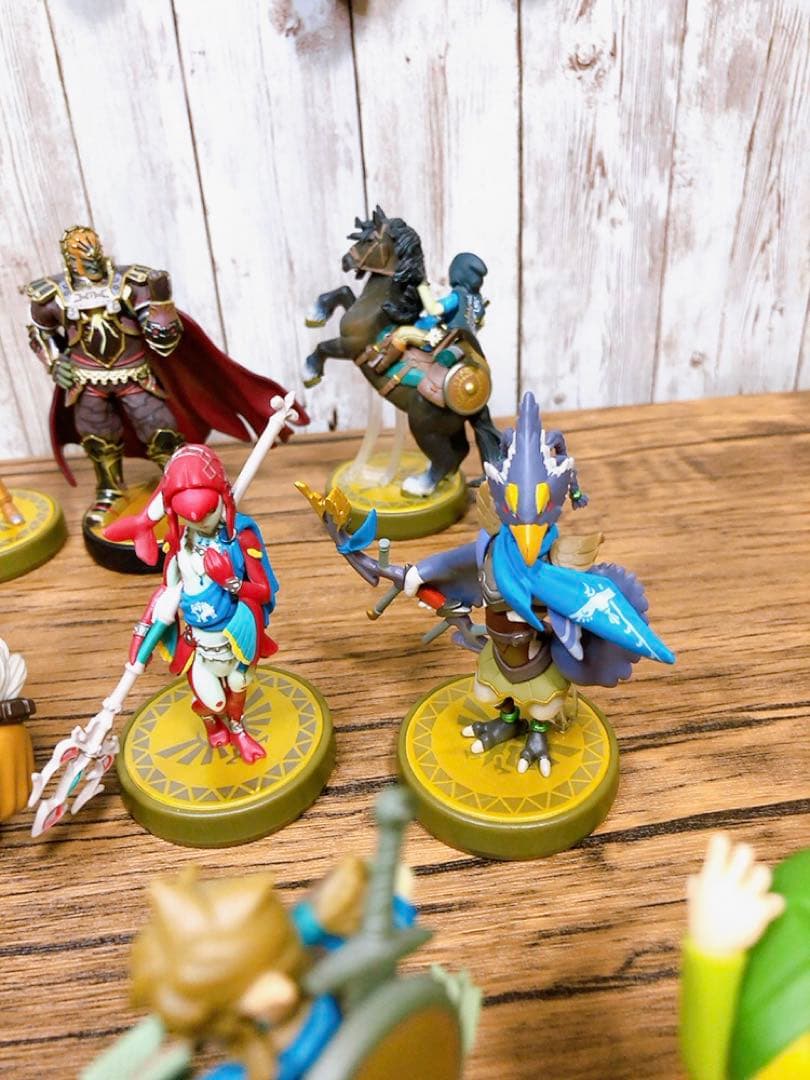 B ゼルダの伝説ティアキンブレワイアミーボ amiibo13体セットリンク英傑