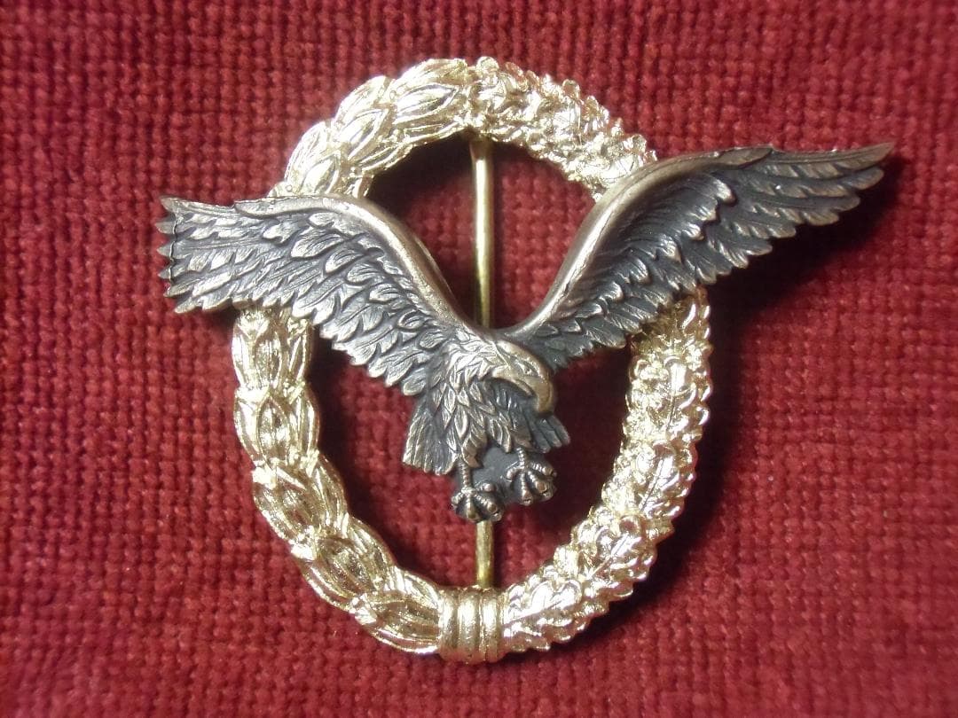 ＢＷドイツ軍/連邦軍＊１９５７年制定＊パイロット章（実物）