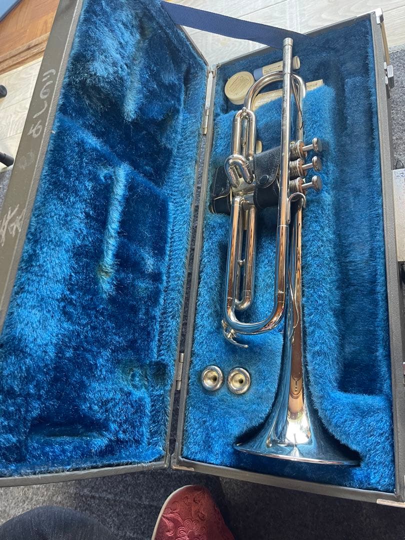 YAMAHA シルバー トランペット ケース付き