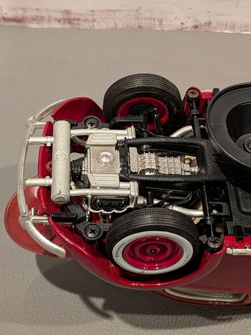 burago ブラーゴ ワインレッド ビートル 1/18 レトロ