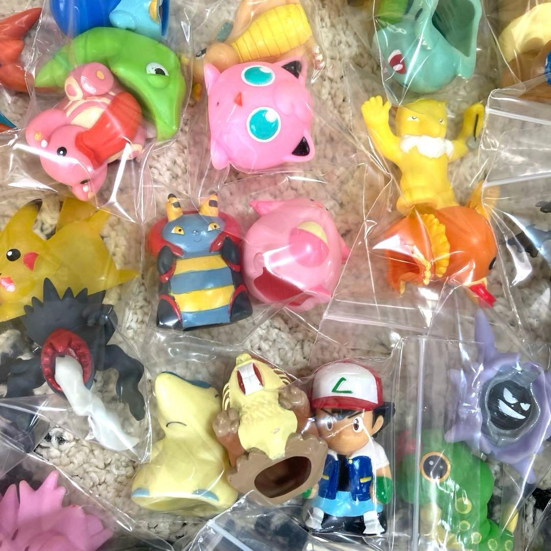 ポケモン　初期　平成レトロ　ミニフィギュア　指人形　モンコレ　大量　まとめ売り