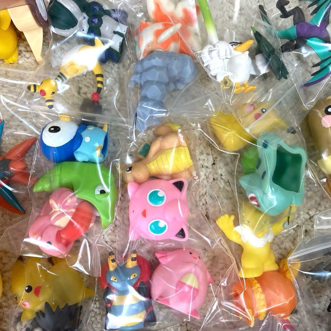 ポケモン　初期　平成レトロ　ミニフィギュア　指人形　モンコレ　大量　まとめ売り