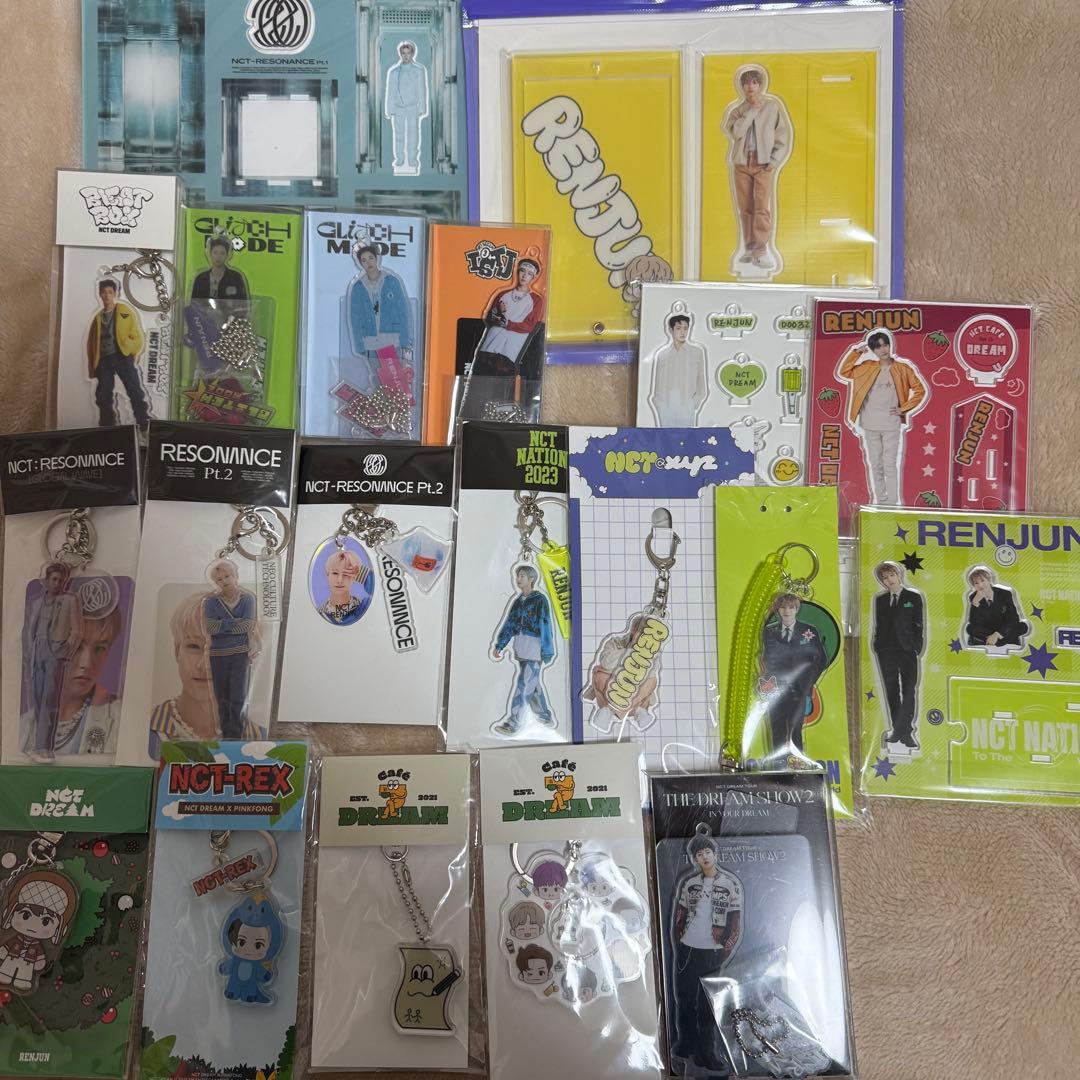 NCT DREAM ロンジュン アクリルスタンド アクリルキーホルダー