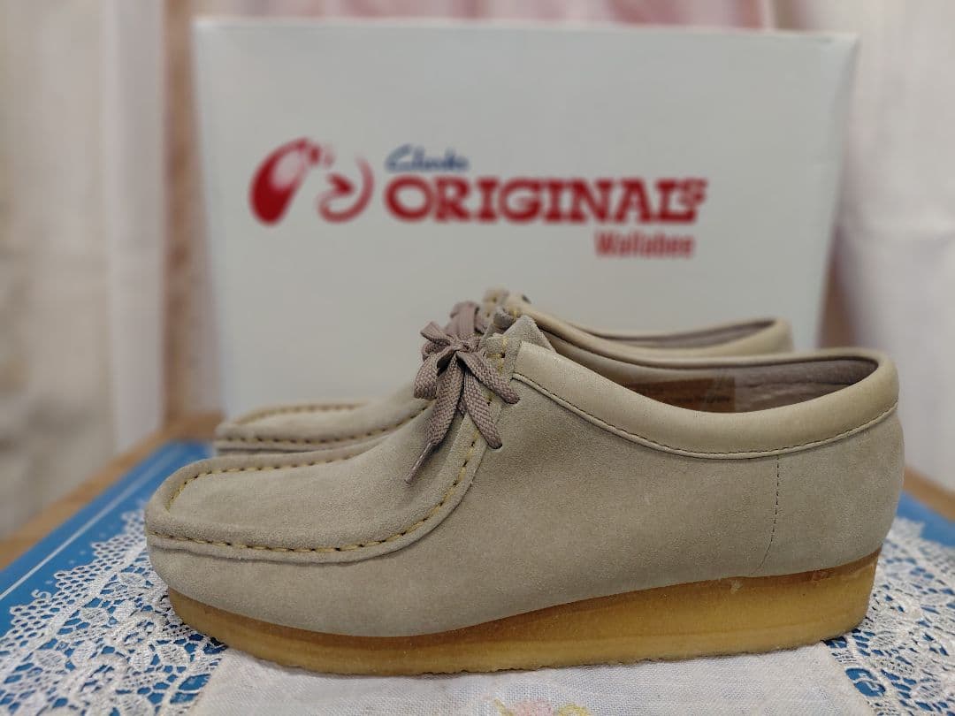 Clarks Originals Wallabee ベージュ