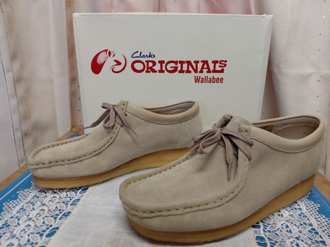 Clarks Originals Wallabee ベージュ