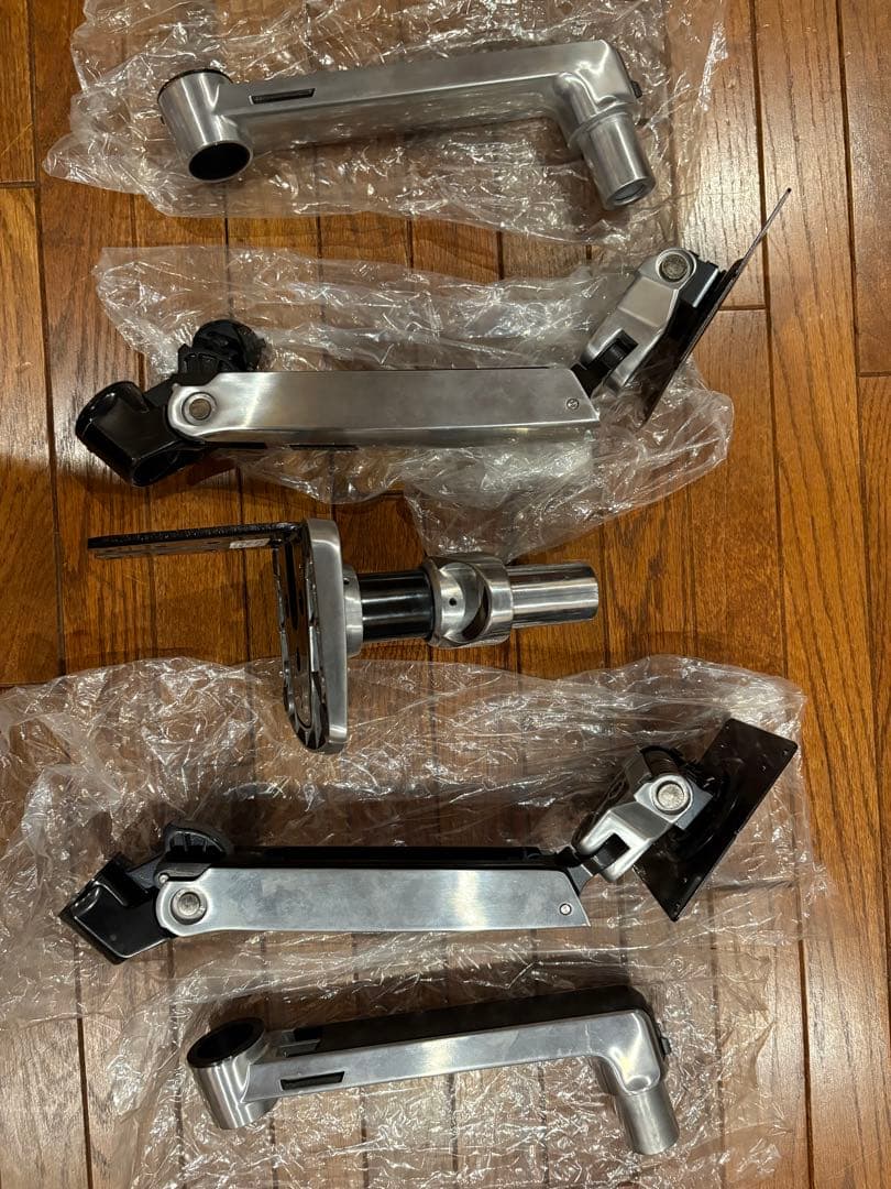 エルゴトロン LXデュアルモニターアーム サイドバイサイド アルミニウム