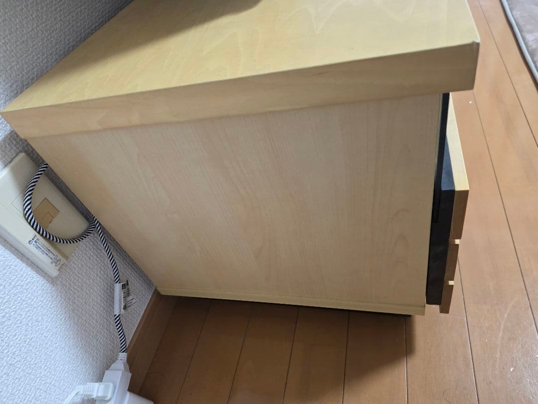 ナチュラルウッド テレビ台 ブロックデザイン