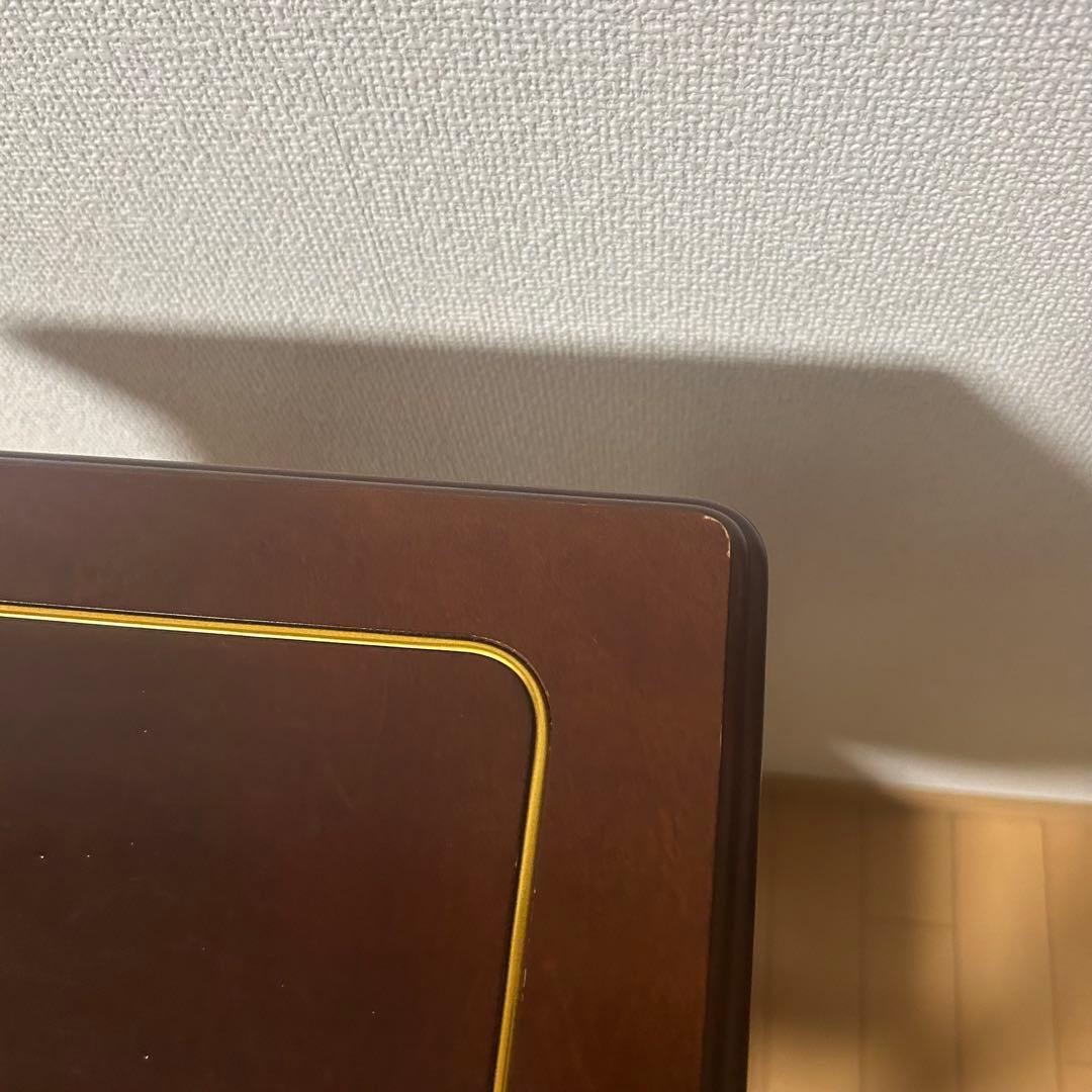 イトーヨーカ堂 ビンテージ アンティーク家具 木製サイドテーブル ブラウン 猫足