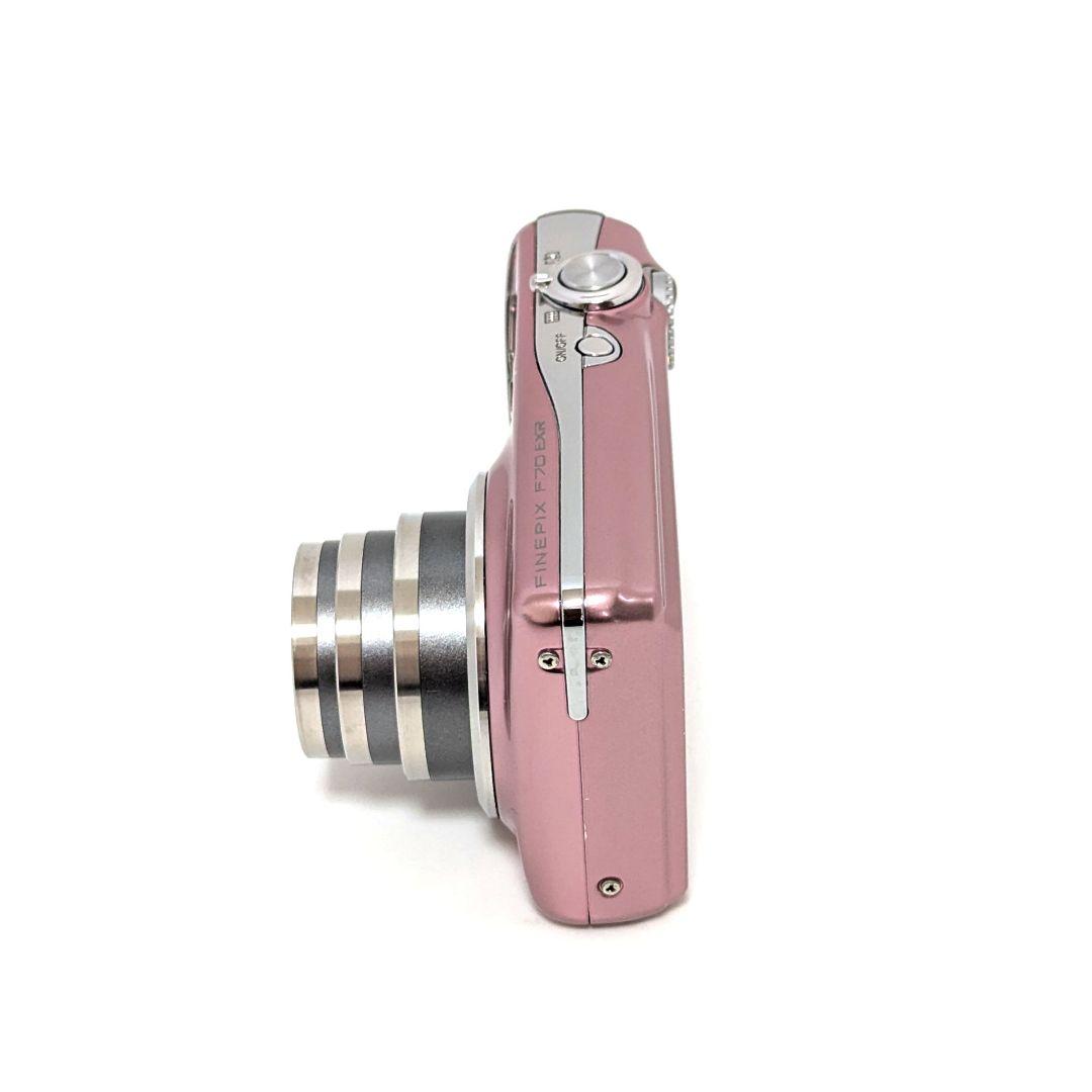 オールドコンデジ FUJIFILM FinePix F70EXRピンク デジカメ