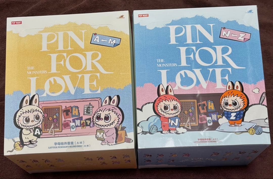 popmart PIN FOR LOVE ペンダントチャーム アソート 2箱
