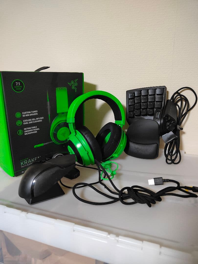 Razerレイザープロゲーマーセット プラス1000円でコンバーター付けます