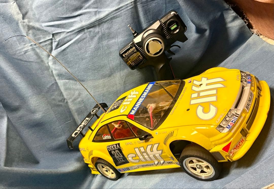 【組立て済】タミヤ★オペル・カリブラTA-02＆フタバ送信機・受信機付き