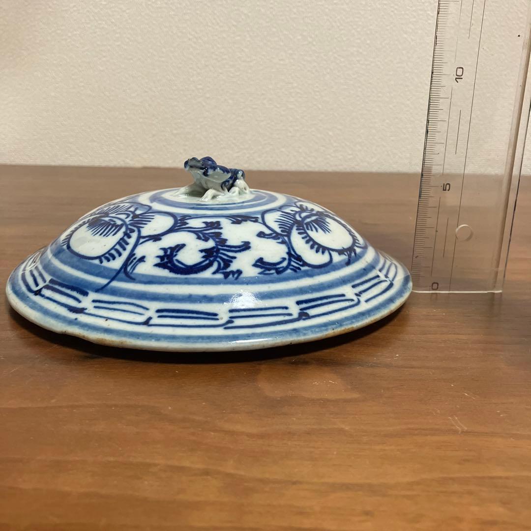 中国？ 壺 蓋 当時物 骨董 アンティーク 昭和レトロ