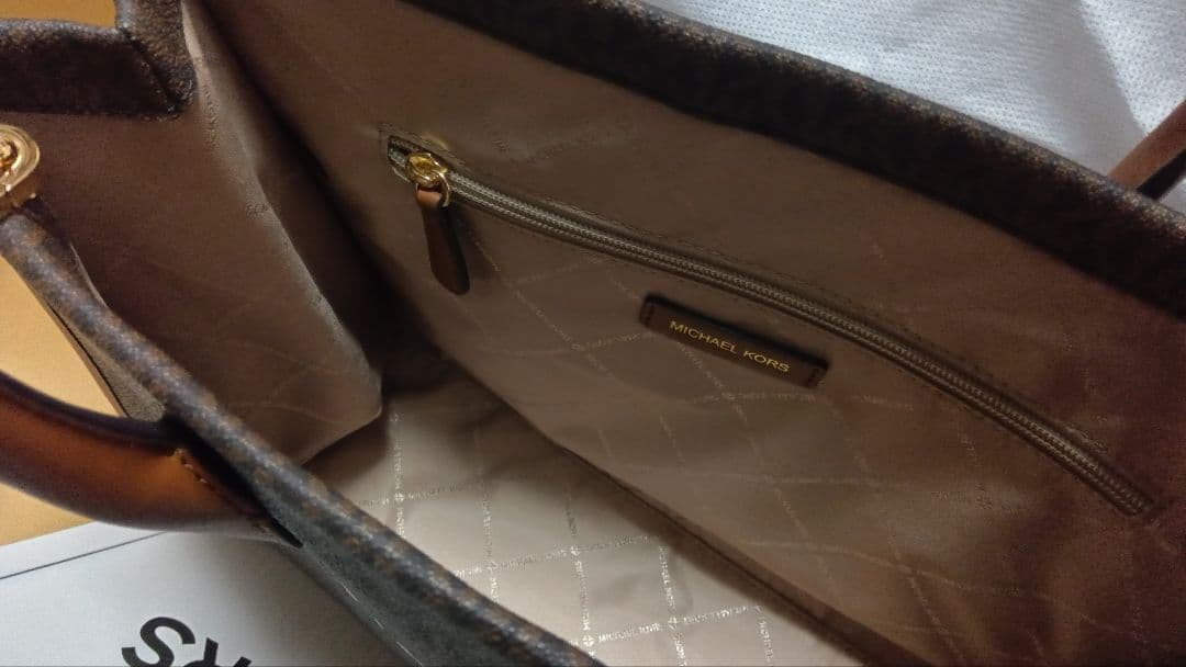 あ*ん様 MICHAEL KORS ミレラ トート ショルダー バッグ